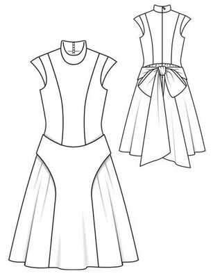 服裝工業(yè)款式圖線稿模板合集 280例實(shí)用參考助力電纜經(jīng)營(yíng)